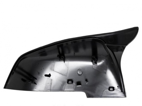 Upgrade Design Spiegelkappen / Gehäuse für BMW 1er F20/F21/ 2er F22/F23 / 3er F30/F31 / Matt schwarz